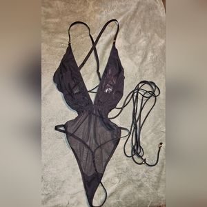 Savage X Fenty black lingerie